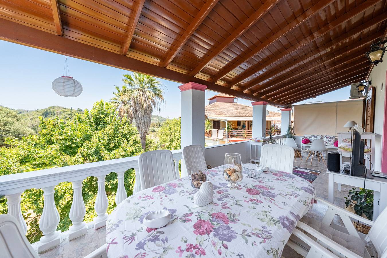 Holiday Home 'Nana's House' with Mountain View, Wi-Fi and Air Conditioning in Dragotiná, Corfu
