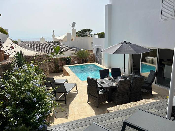 Chalet para 6 personas, con jardín además de piscina y vistas, Se admiten mascotas en Ibiza - 4