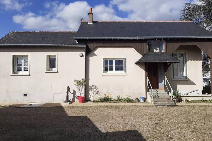 Maison de vacances pour 3 personnes, avec Jardin à Bourgueil