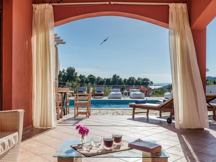 Ferienhaus für 10 Personen, mit Balkon und Terrasse sowie Garten und Pool auf Skopelos - 3