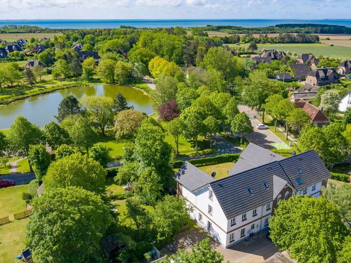 Ferienwohnung für 2 Personen, mit Balkon und Sauna sowie Garten in Nieblum