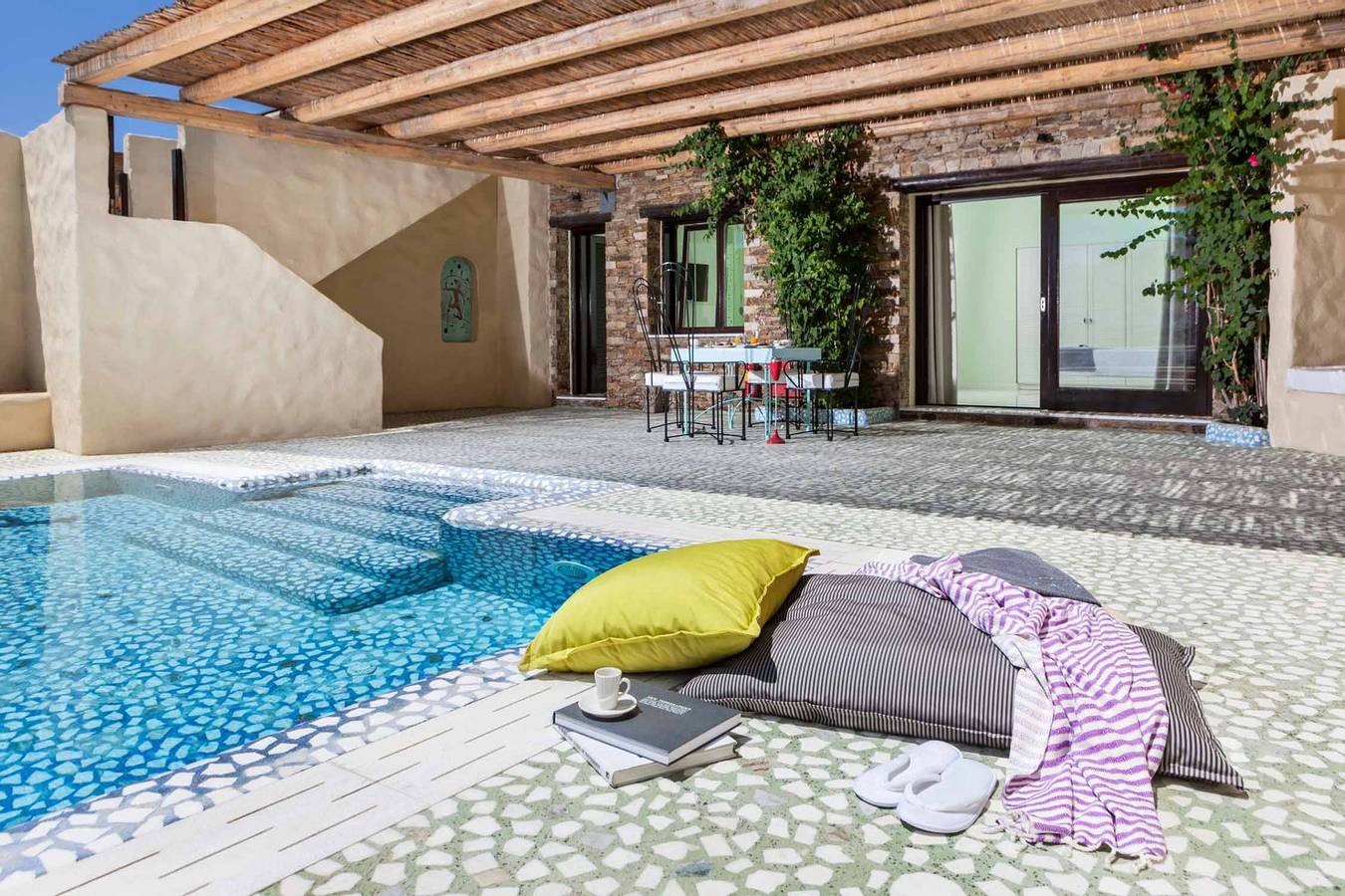 Villa för 4 Personer med terass in Koumpara, Ios