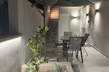 Ferienhaus für 3 Personen, mit Terrasse und Garten in Heraklion