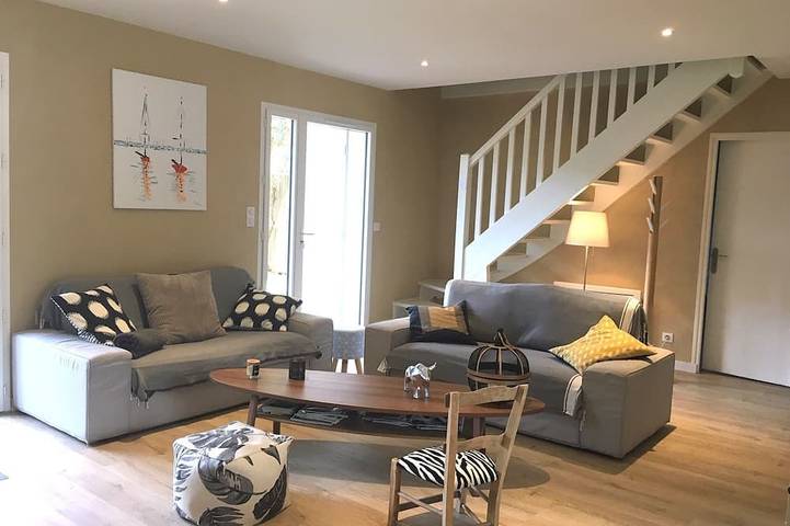 Villa pour 8 personnes, avec balcon et jardin à Capbreton