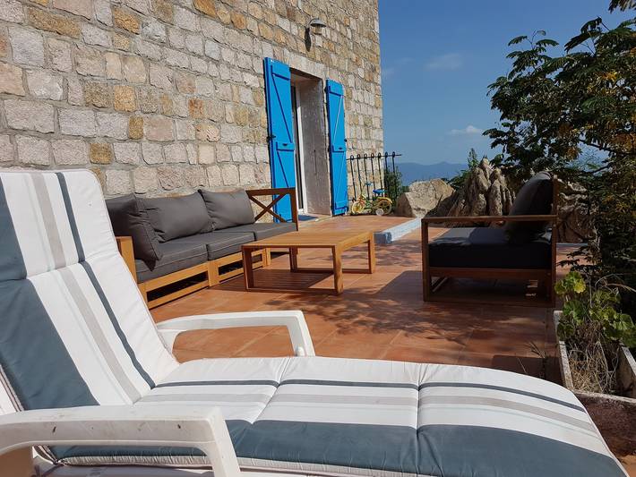 Ferme pour 10 personnes, avec Balcon et Jardin en Corse