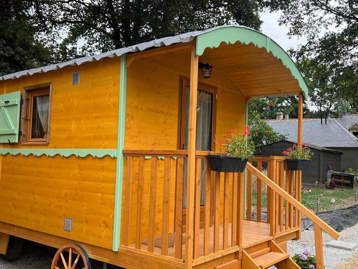 Location de vacances pour 2 personnes, avec jardin ainsi que sauna et jacuzzi, animaux acceptés à Carentoir - 4