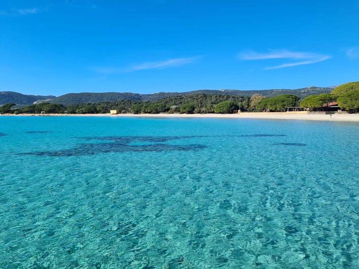 Location de vacances pour 4 personnes, avec jardin et vue, animaux acceptés dans Golfe De Santa Giulia - 2