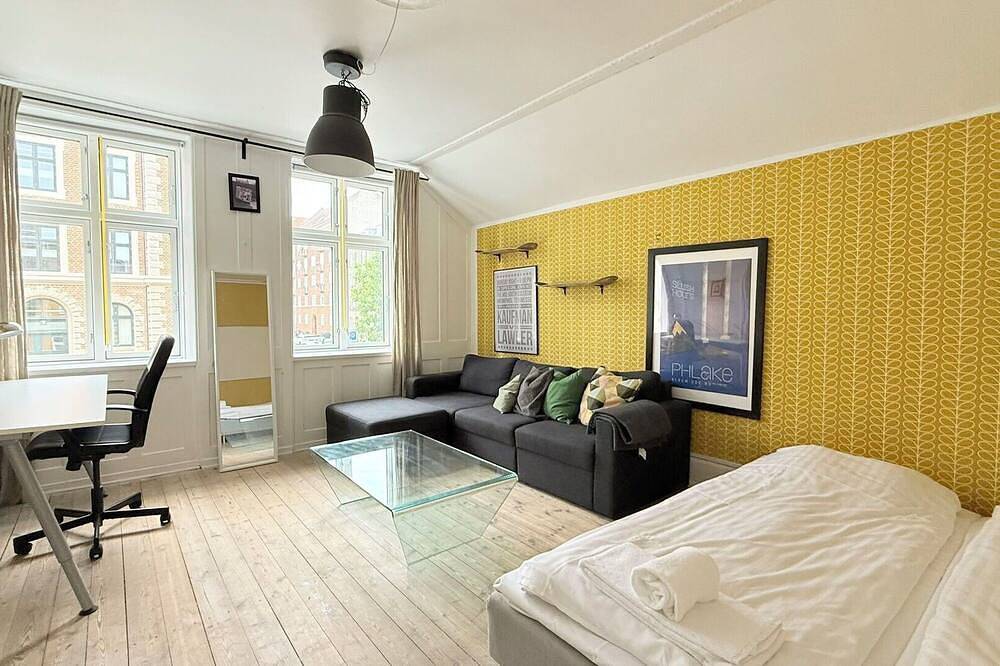 Ganze Wohnung, City Apartment in Frederiksberg Kommune mit 3 Schlafzimmern 6 Schlafplätzen in Frederiksberg, Kopenhagen