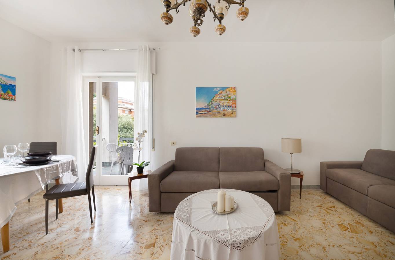 Casa vacanze 'Casa Mamma Margherita' con vista montagna, Wi-Fi e aria condizionata in Sorrento, Sorrento Coast