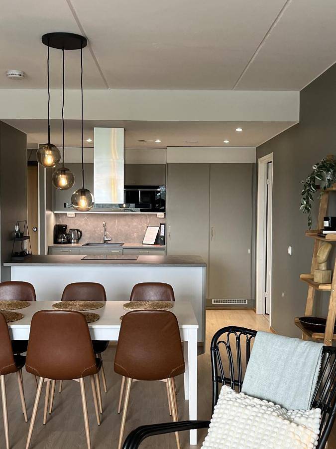 Appartement de vacances pour 7 personnes, avec Balcon ainsi que Terrasse et Vue