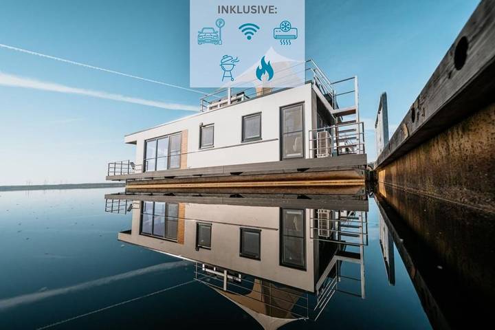 Ferienhaus für 5 Personen, mit Ausblick und Terrasse sowie Seeblick