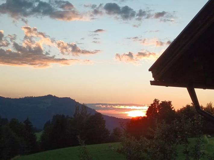Ferienwohnung für 2 Personen, mit Garten und Sauna sowie Ausblick in Jungholz - 2