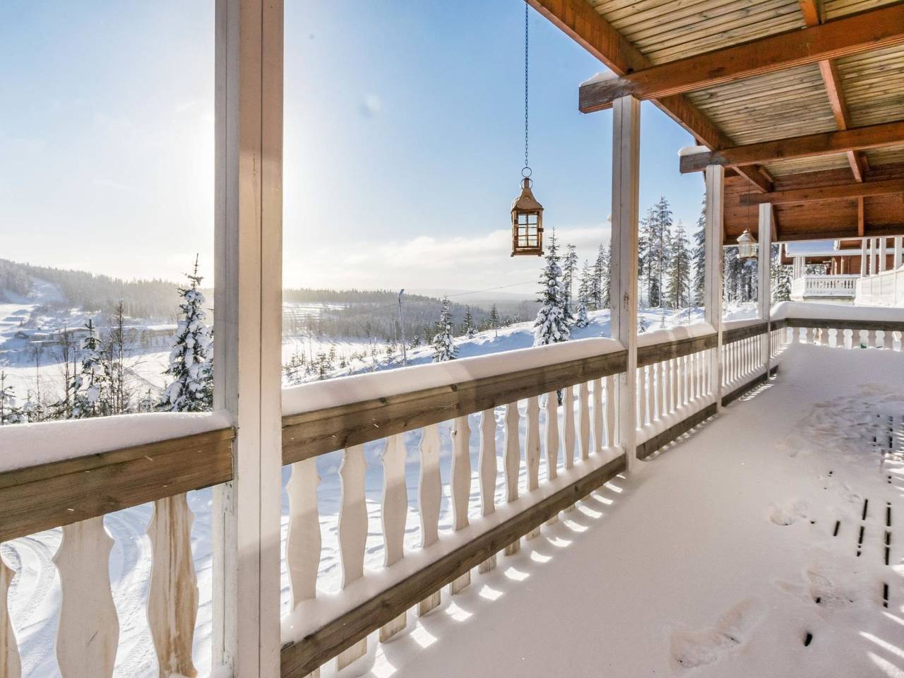 Alppikylä 3a paritalo in Ukkohalla, Kainuu