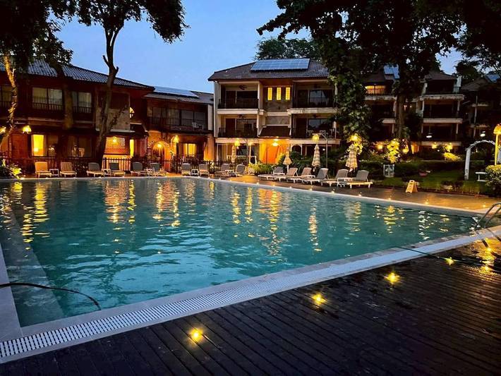 Ferienhaus für 2 Personen, mit Whirlpool und Garten sowie Pool in Thailand