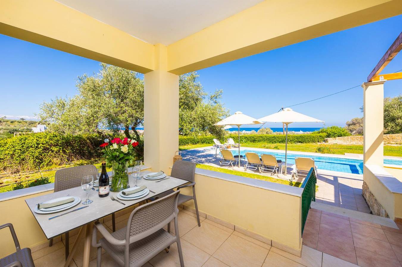 Villa Eleni Helios in Rethymno region