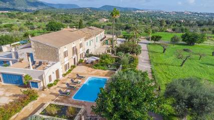 Villa in Selva, Mallorca Inselmitte für 7 