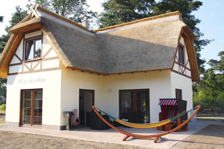 Ferienhaus für 6 Personen, mit Terrasse und Garten sowie Sauna in Zirchow