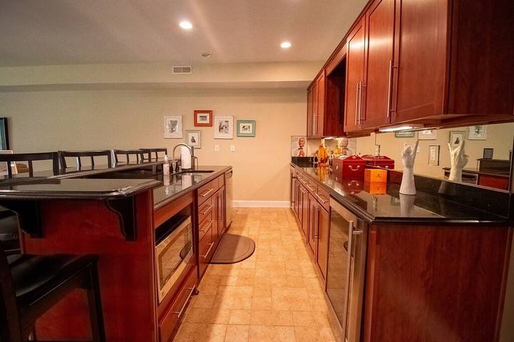 Vacation house for 6 people, with balcony and hot tub in Kentucky