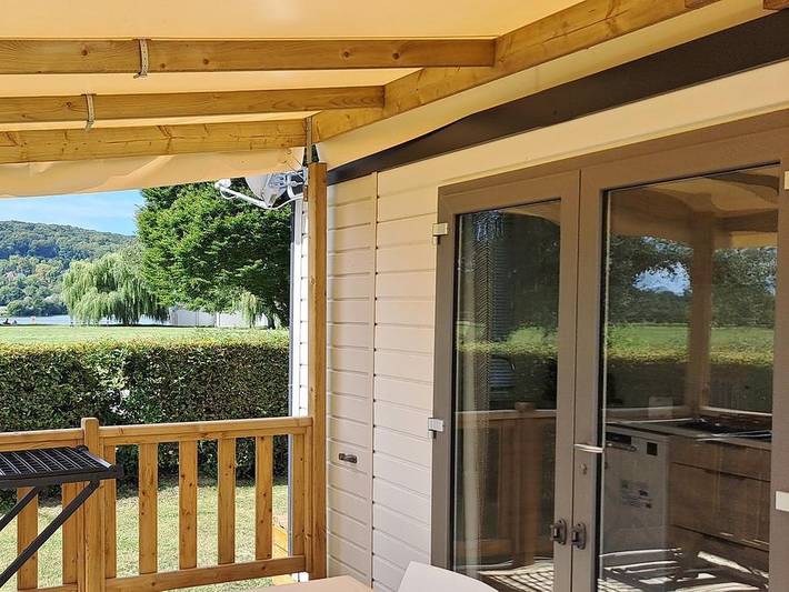 Camping Du Lac Terre d'Auge - Tienda de lona y madera 2 personas - Tienda vivac (sólo ciclistas) in Sainte-Famille-en-Auge, Region de Lisieux