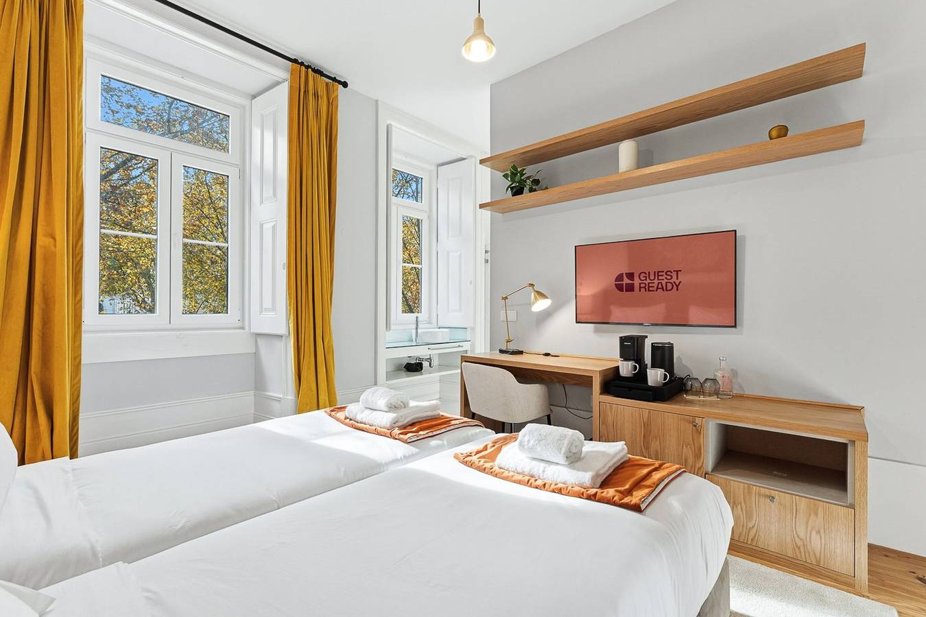 Apartamento entero, Guestready - A&S Guesthouse - Quarto Twin in Sé Nova (Coimbra), Coimbra