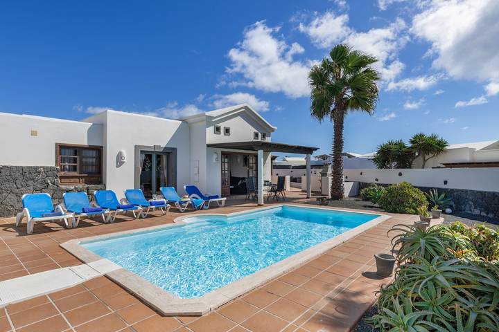 Ferienhaus für 7 Personen, mit Garten in Playa Blanca