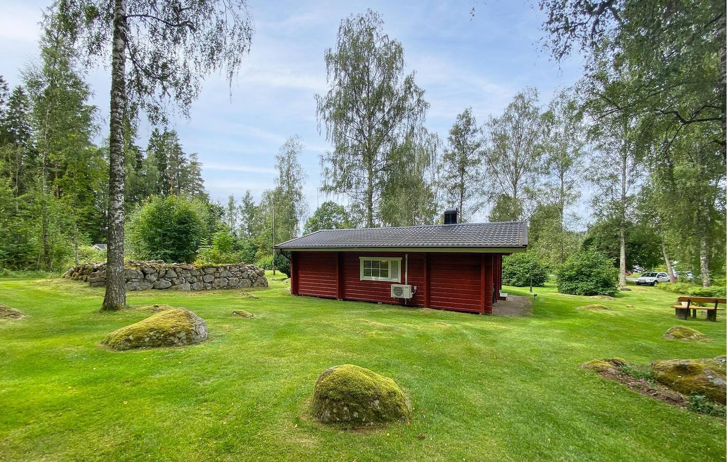 Ferienhaus für 4 Personen mit Terrasse in Kronoberg