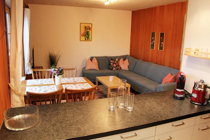 Ganze Ferienwohnung, Chalet Schwendihus (Charmingstay) - 3.5-Zimmerwohnung in Flumserberg Tannenbodenalp, Quarten