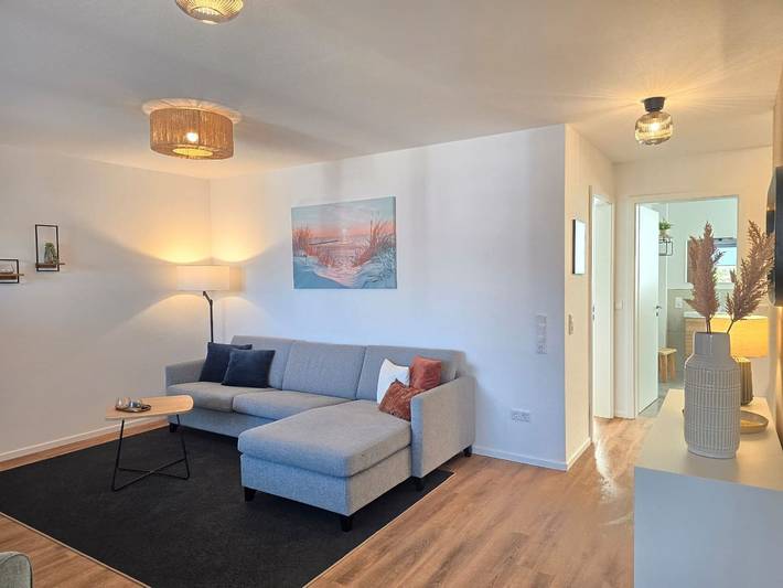 Ferienwohnung für 4 Personen, mit Balkon und Sauna sowie Ausblick in Norden-Norddeich - 3