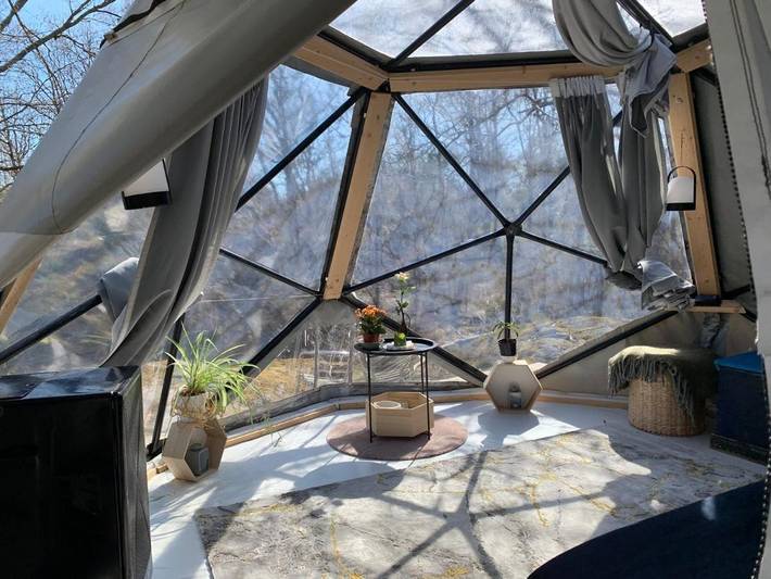 Camping voor 2 personen, met tuin, met huisdier in Zuid-Zweden