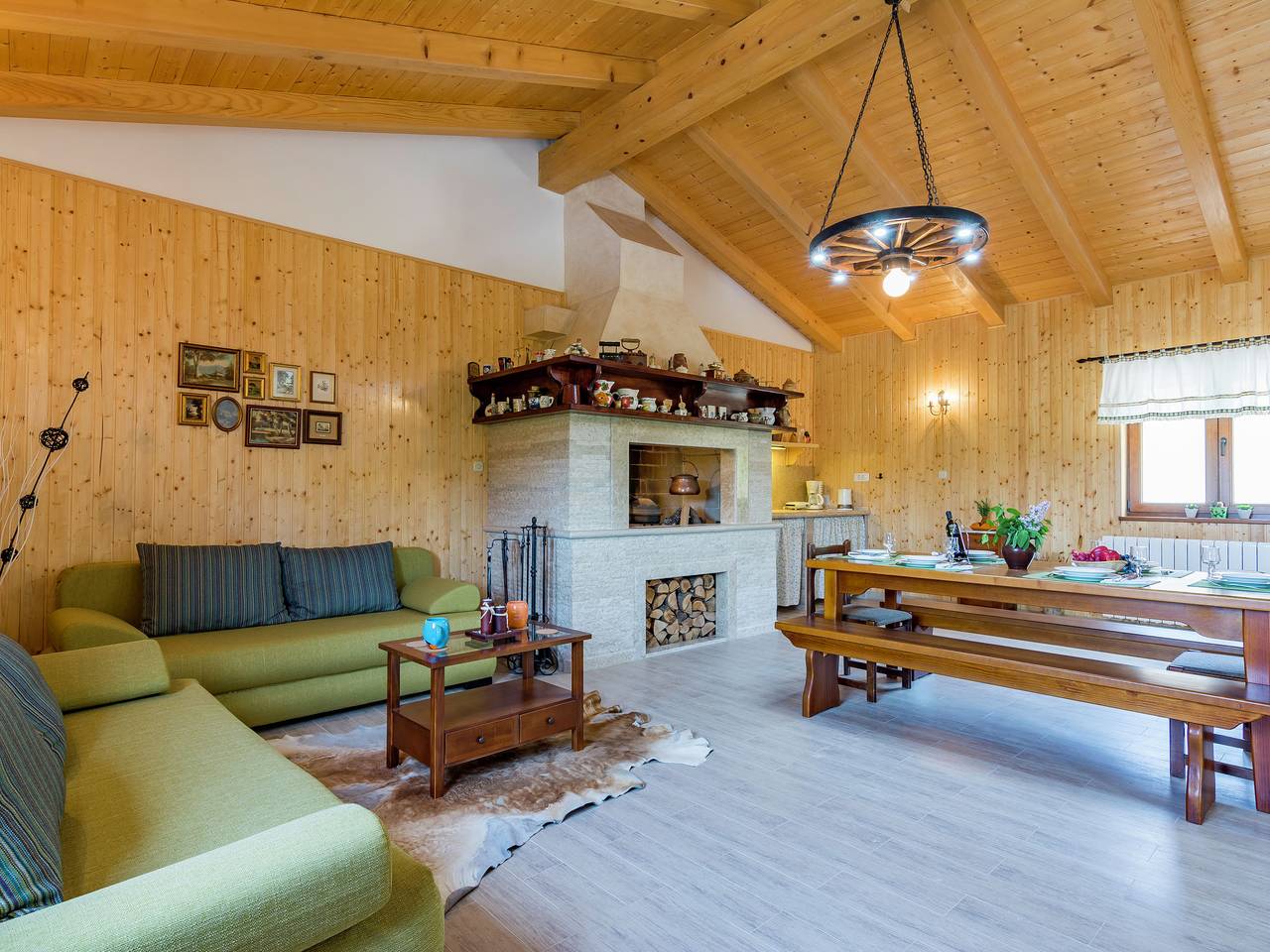 Geheel appartement, Appartement in Istrië met Natuurzicht in Cerovlje, Centraal Istrië