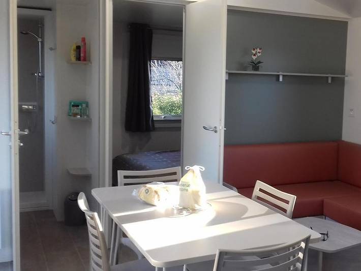 Camping Mas Llinas  - Mobilheim 4 personen - Trigano 33m2 in Le Boulou, Mittelmeerküste (Frankreich)