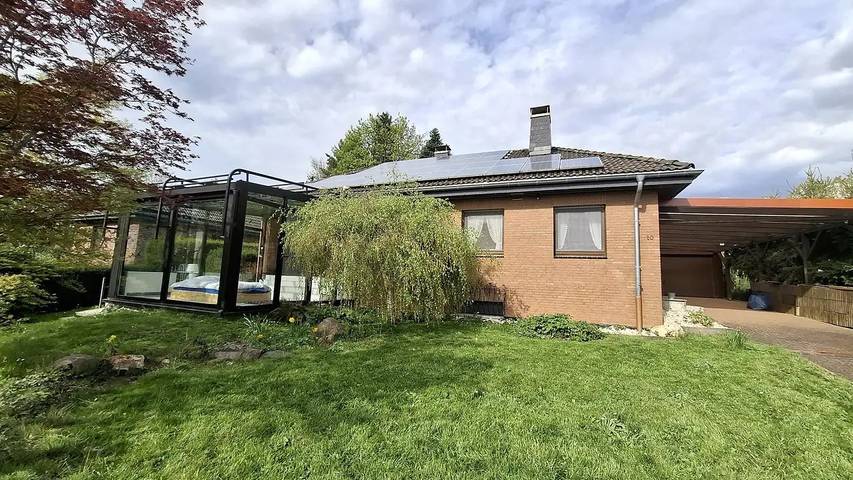 Ferienhaus für 4 Personen, mit Garten