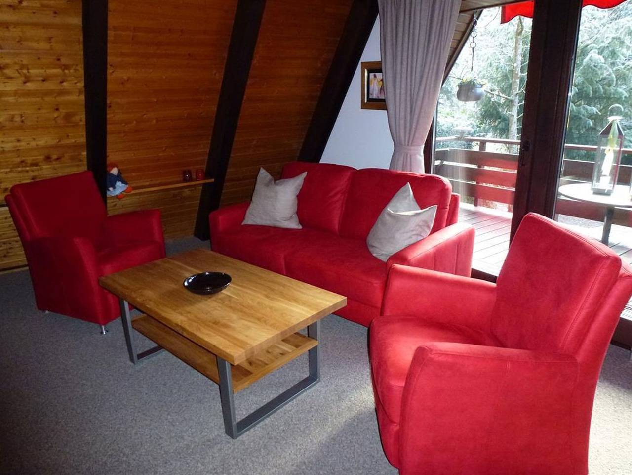 Ferienhaus "Rehberg" - Ferienhaus, Dusche, Wc, 2 Schlafräume in Leinsweiler, Trifelsland
