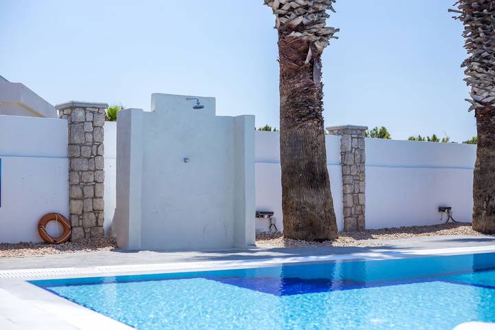 Studio für 2 Personen, mit Balkon und Terrasse sowie Garten und Pool in Faliraki - 2