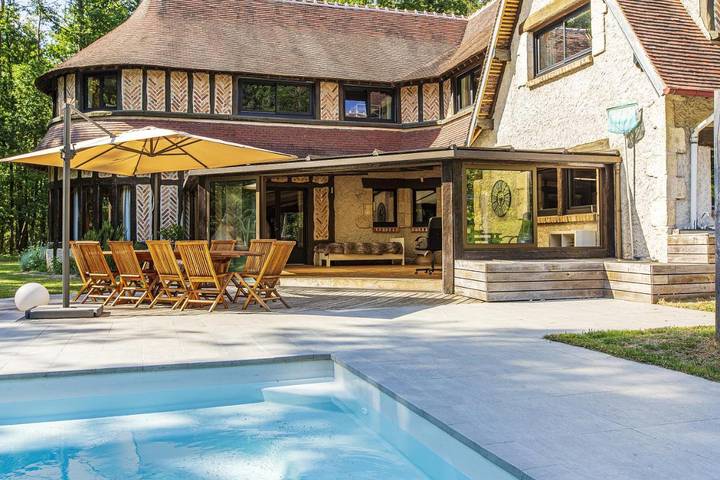 Appartement de vacances pour 2 personnes, avec vue ainsi que jardin et piscine - 1