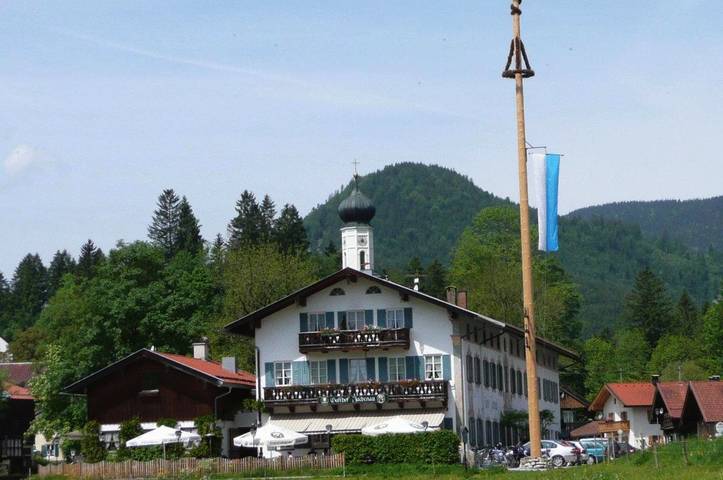 Gästehaus für 2 Personen, mit Terrasse am Walchensee