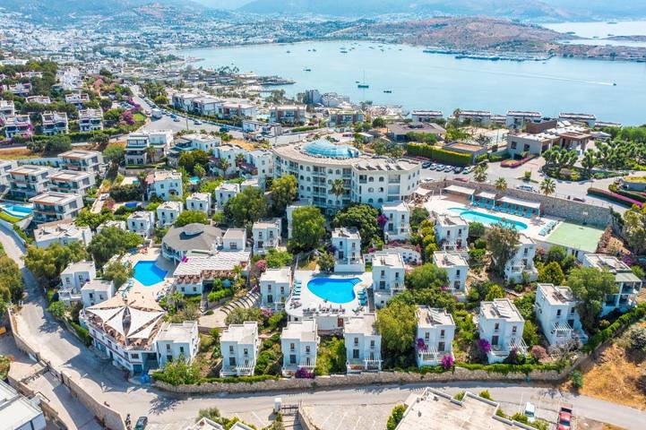 Hotel für 2 Personen, mit Garten und Ausblick sowie Pool und Sauna in Bodrum