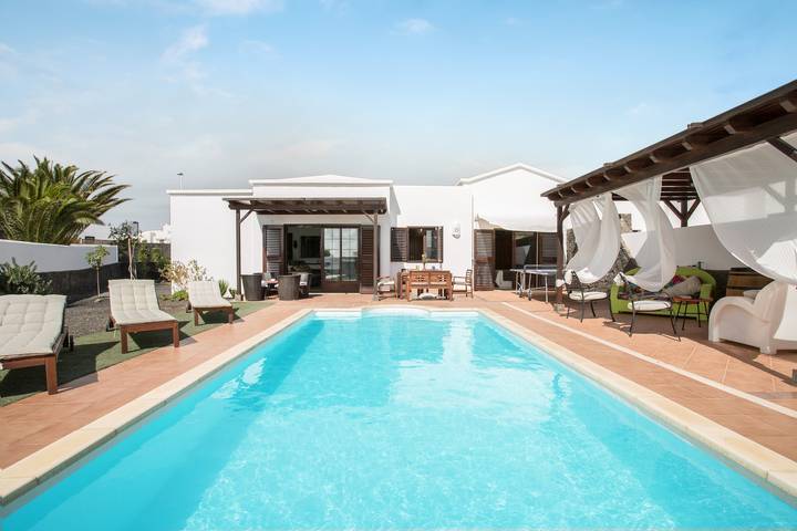 Ferienhaus für 6 Personen, mit Garten in Playa Blanca