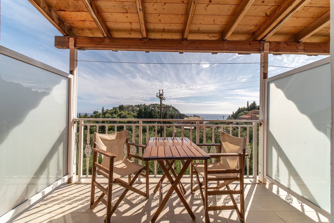 Entire studio, Studio Apartment "Arianna Studio 9b" with Sea View, Shared Pool & Wi-Fi in Paleokastritsa, Corfu