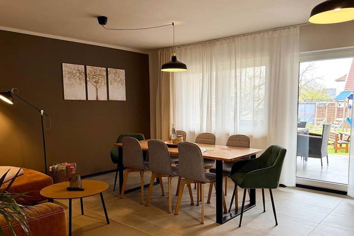Ferienhaus für 8 Personen, mit Terrasse und Garten im Spreewald