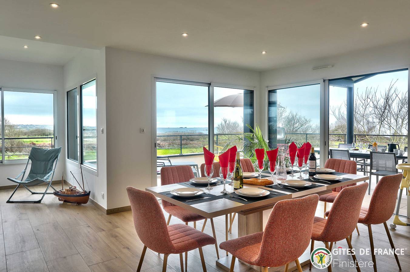 Villa Vue Mer in Lanildut, Región de Brest