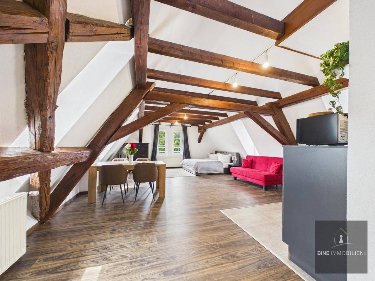 Ganze Wohnung, Ferienwohnung 'Mühlen Traum Studio 41' mit WLAN in Steinheim an der Murr, Landkreis Ludwigsburg