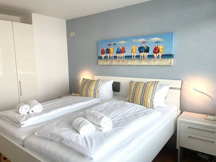 Ferienwohnung für 2 Personen, mit Balkon und Sauna in Sahlenburg - 2