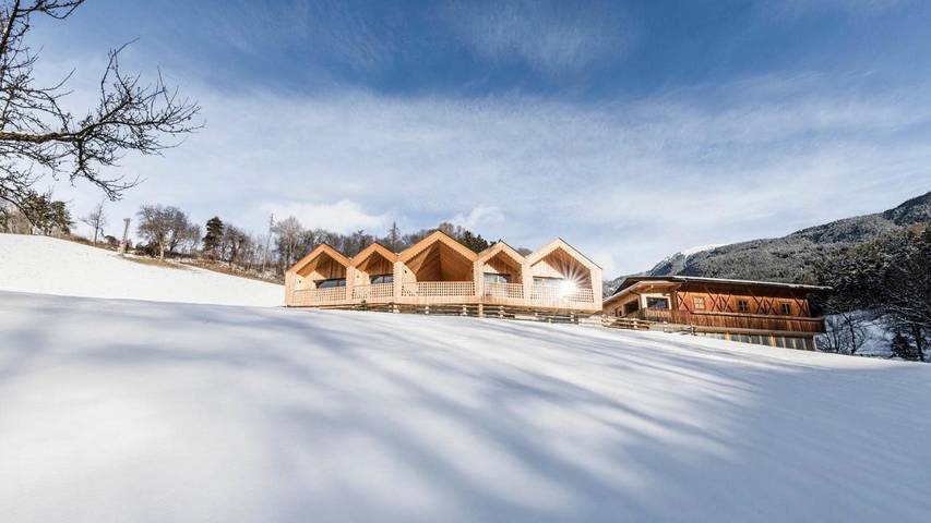 Chalet per 5 persone, con panorama e giardino nonché sauna a Bressanone