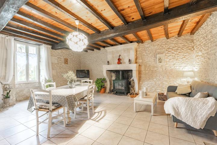 Location de vacances pour 4 personnes, avec Jardin