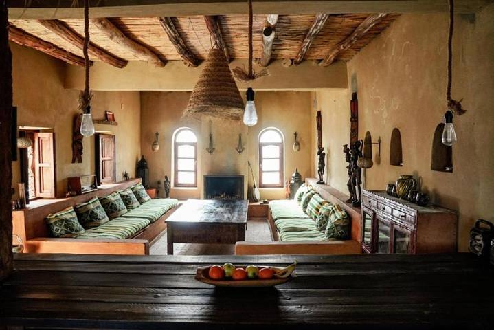 Chambre d’hôte pour 2 personnes, avec vue et terrasse dans Merzouga