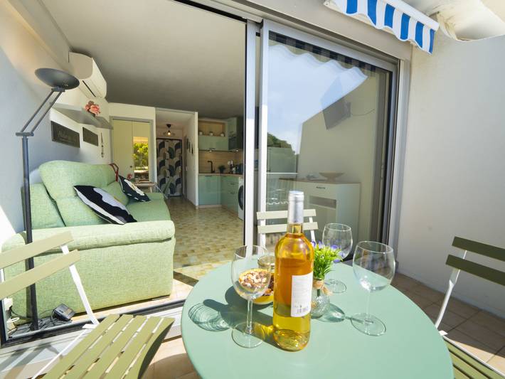 Ferienwohnung für 3 Personen, mit Balkon in Le Grau-du-Roi