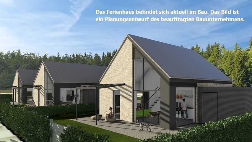 Ferienhaus für 4 Personen, mit Garten und Ausblick sowie Sauna, kinderfreundlich in Sögel