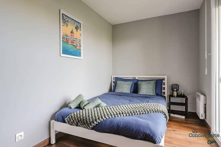 Gîte pour 4 personnes, avec piscine et balcon à Blagnac - 3