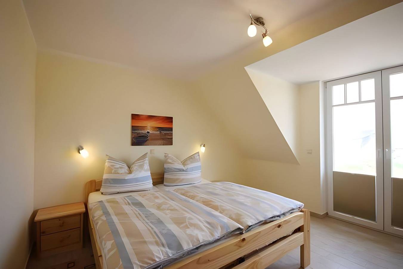 Ganze Wohnung, Achtern Diek We 03 "Luv" mit Sauna, Terrasse und Garten in Börgerende in Börgerende, Börgerende-Rethwisch